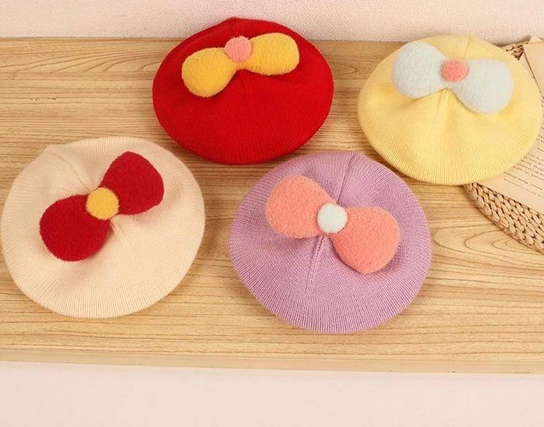 Girls Ribbon Beret - Image 6