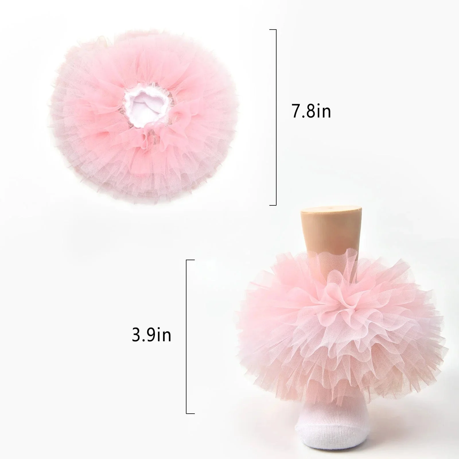 Girls Ruffle Socks with Lace Trim - Image 5