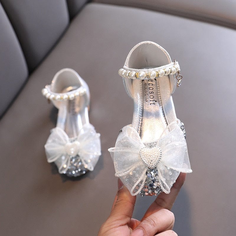 Girls Sparkly Ballet Flats - Image 3