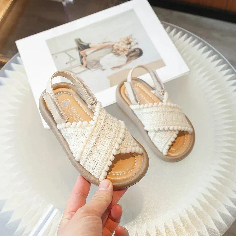 Girls Summer Ethnic Style Sandals - Image 5