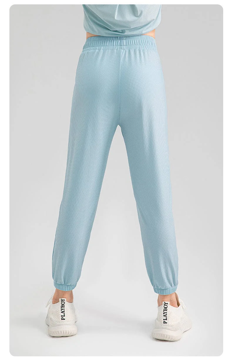 Girls Summer Quick-Dry Jogger Pants - Image 18