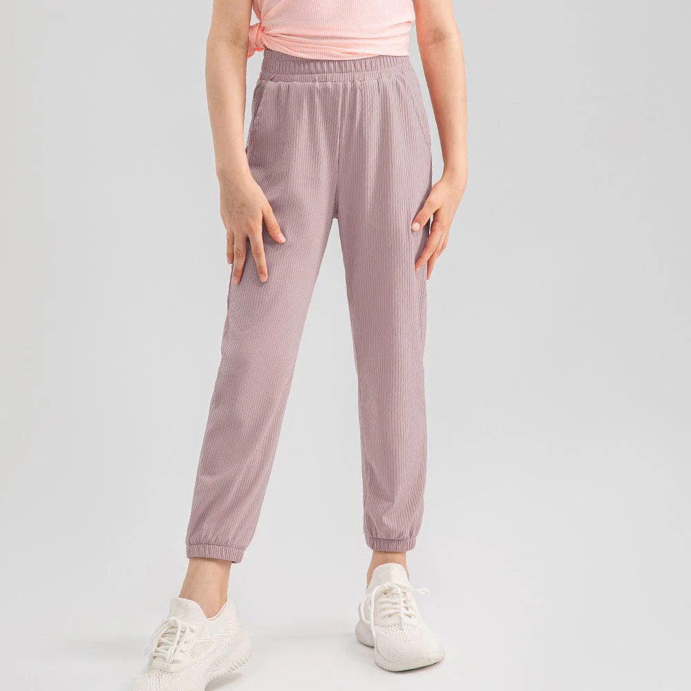 Girls Summer Quick-Dry Jogger Pants - Image 3