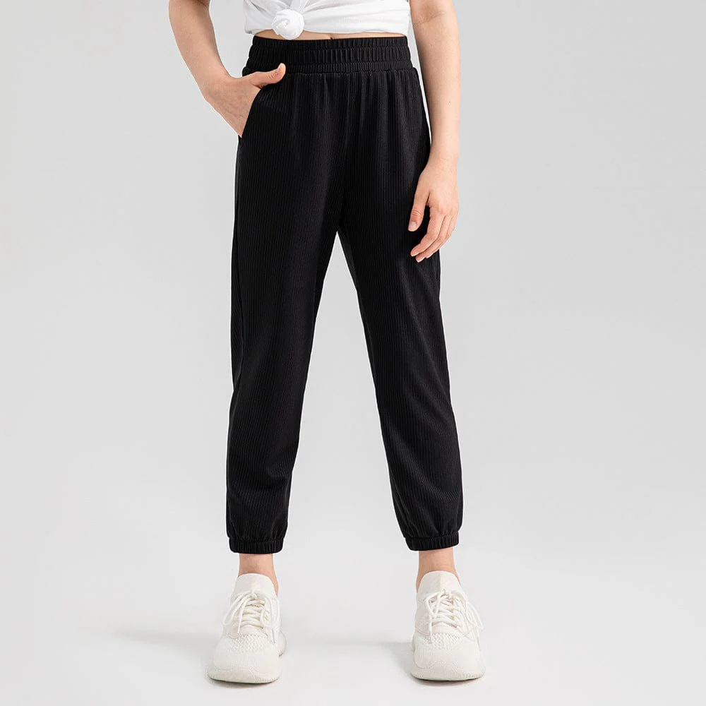 Girls Summer Quick-Dry Jogger Pants - Image 5