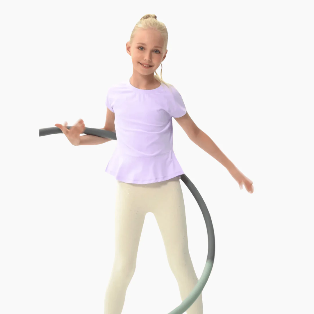 Girls' Ultra Light Breathable Sports Tee