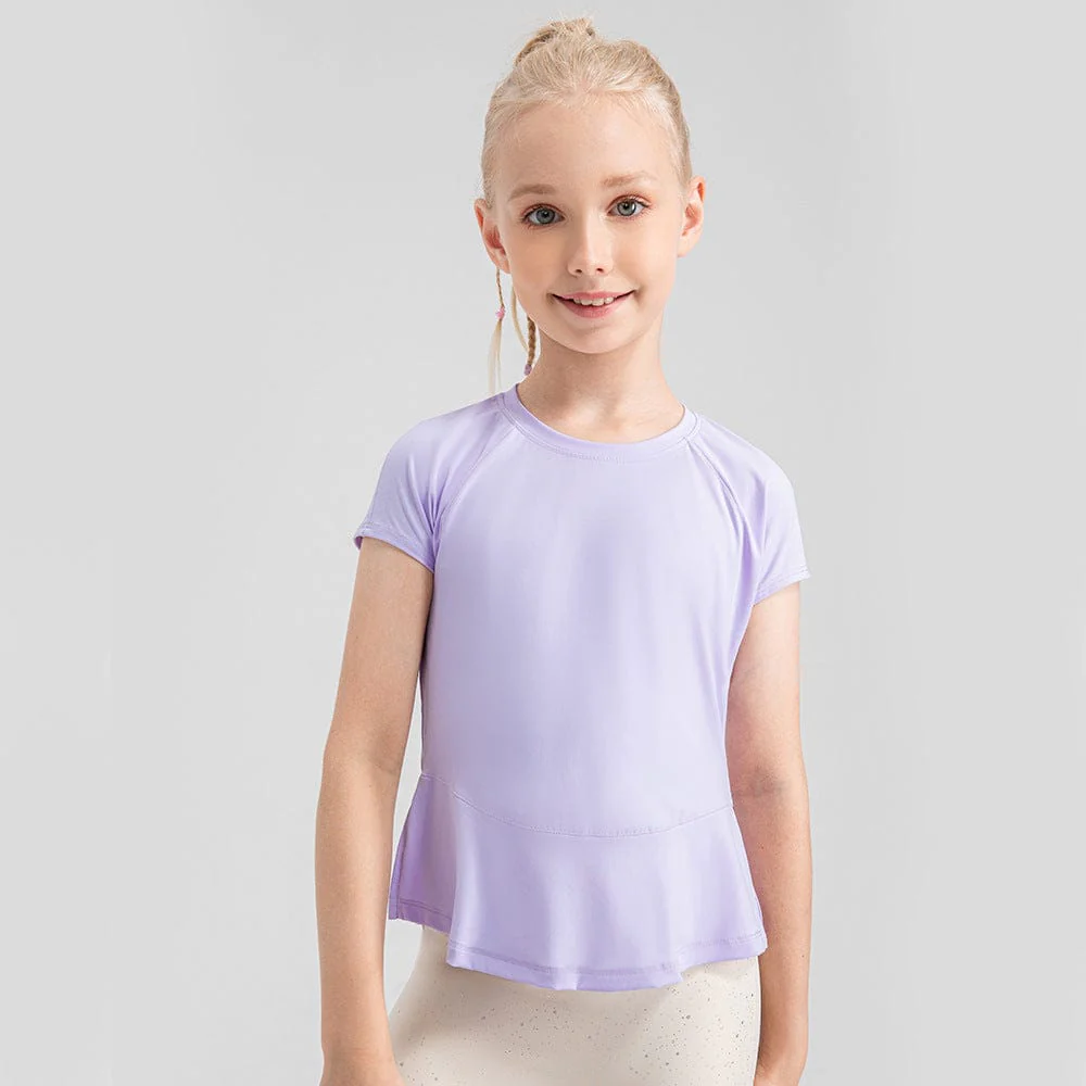Girls' Ultra Light Breathable Sports Tee - Image 4