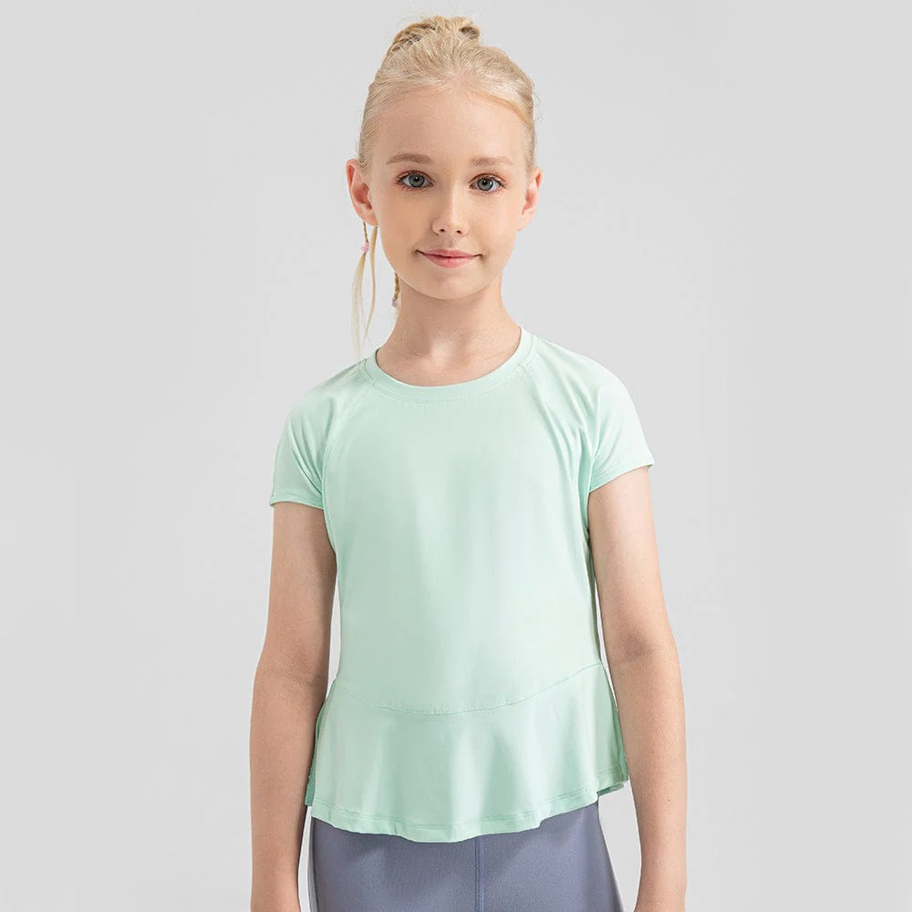 Girls' Ultra Light Breathable Sports Tee - Image 5