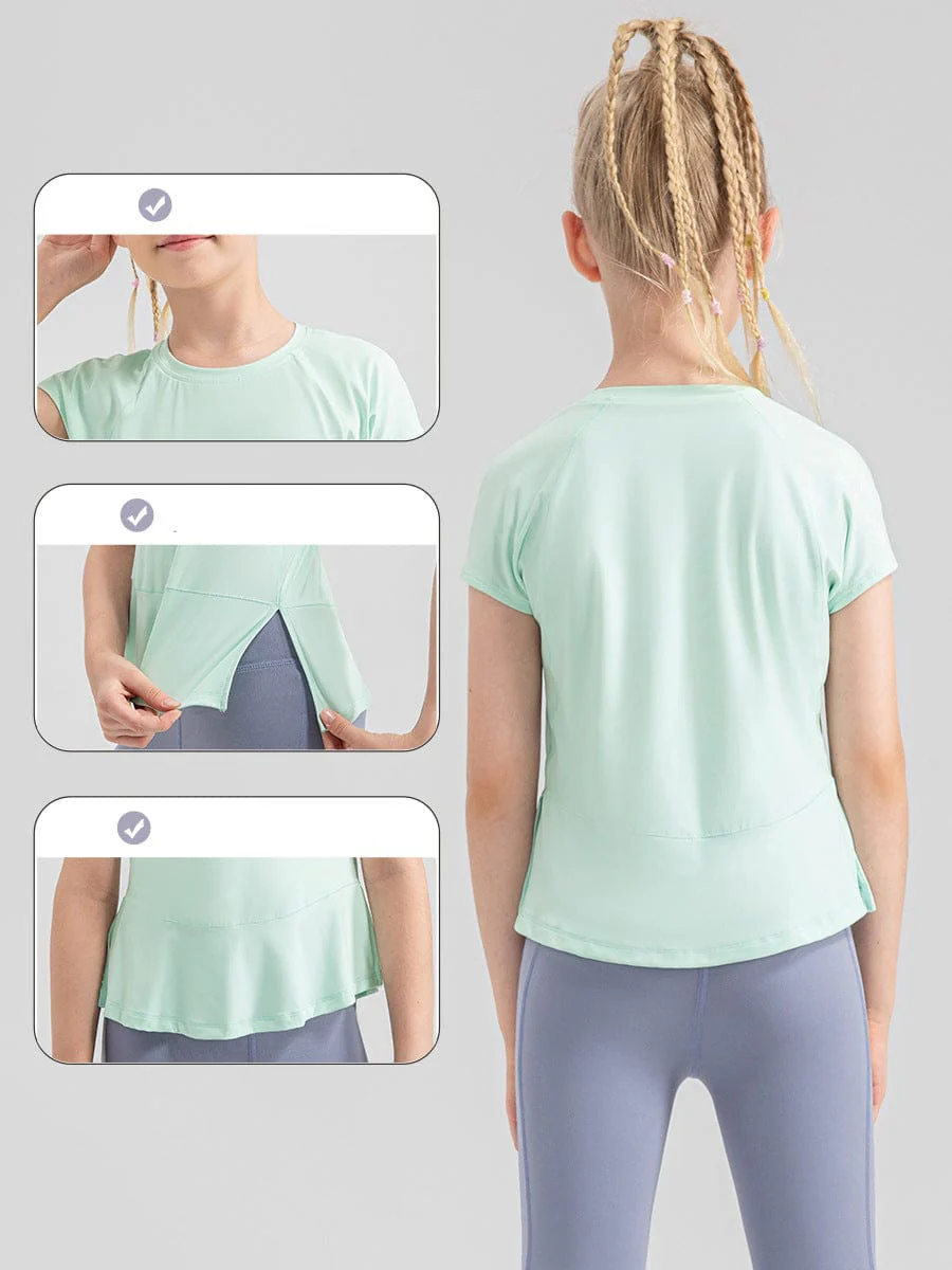 Girls' Ultra Light Breathable Sports Tee - Image 8