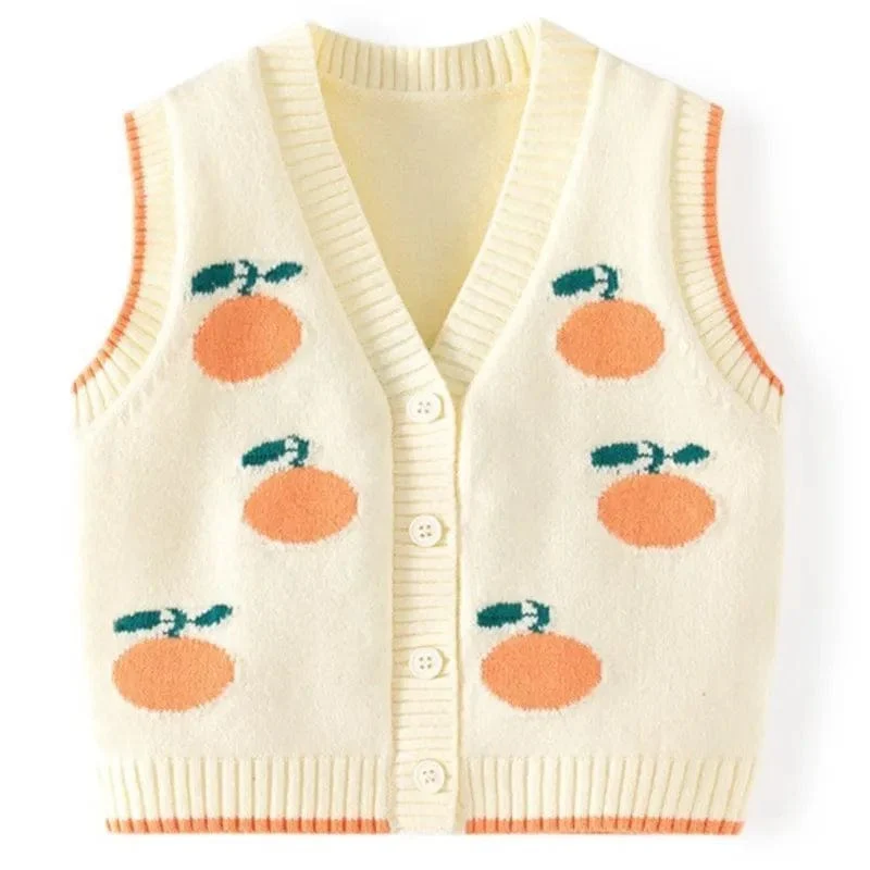 Adorable Knit Vest For Girls - Image 15