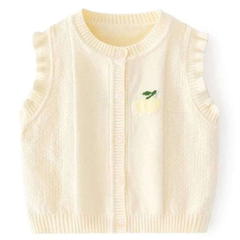 Adorable Knit Vest For Girls - Image 7