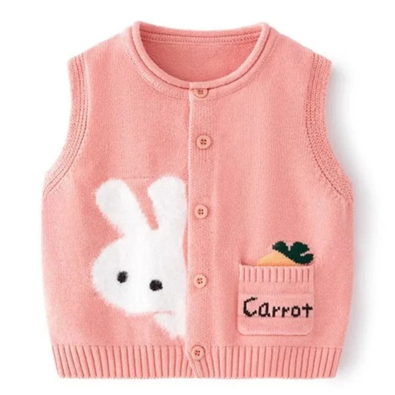 Adorable Knit Vest For Girls - Image 8