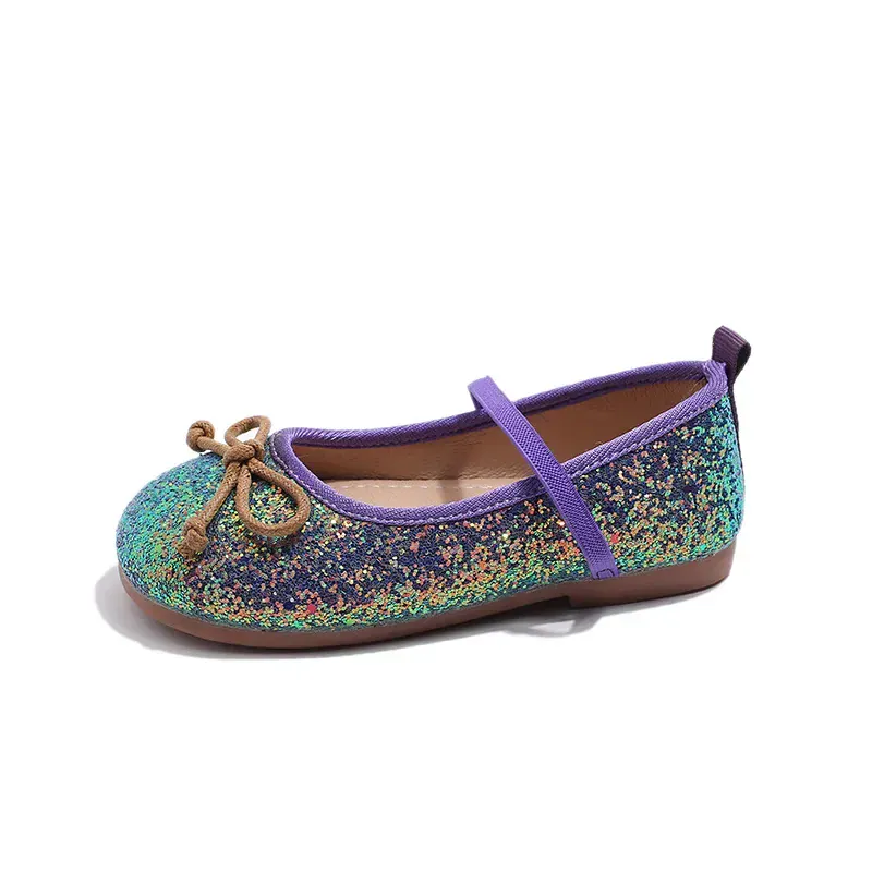 Glitter Mermaid Princess Dress Shoes for Girls - Image 10