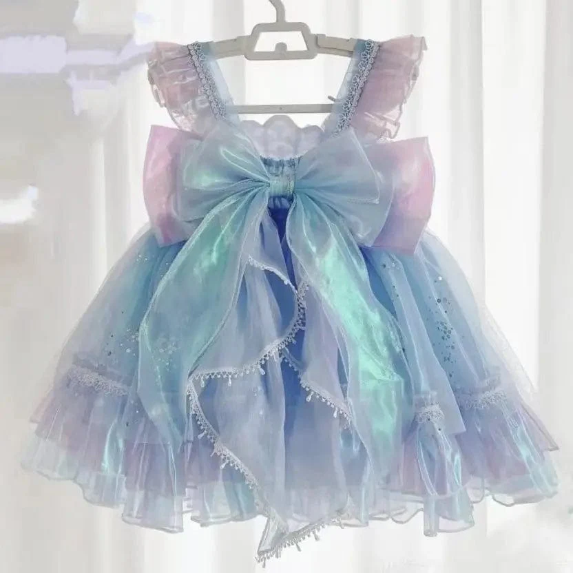 Gradient Bow Princess Dress - Image 4