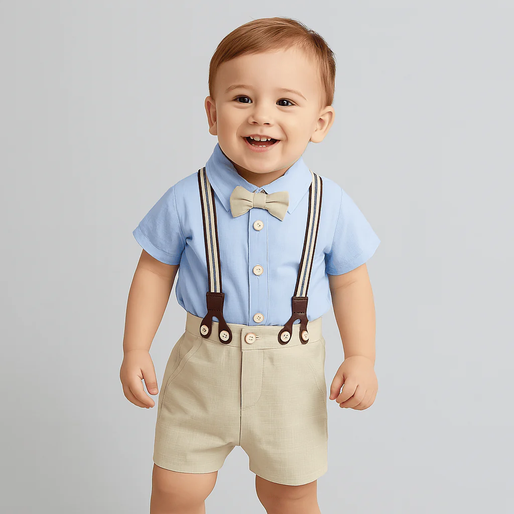Baby Boy Gentleman Outfit - Image 3