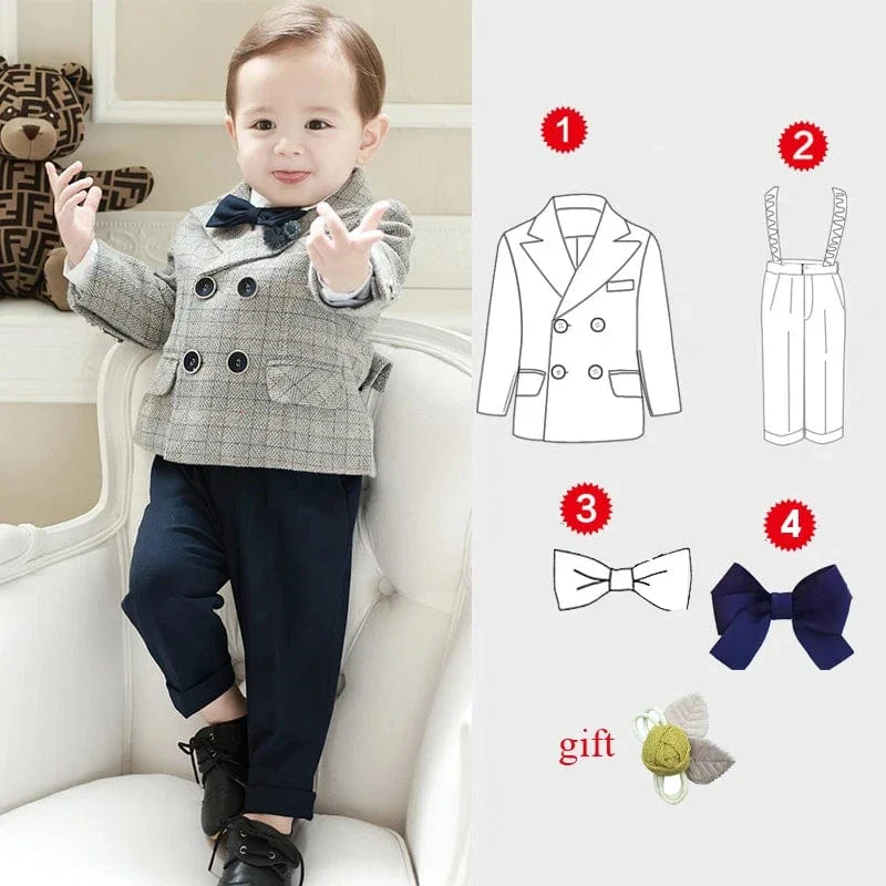 High Quality Boys 4 Piece Suit - Image 9