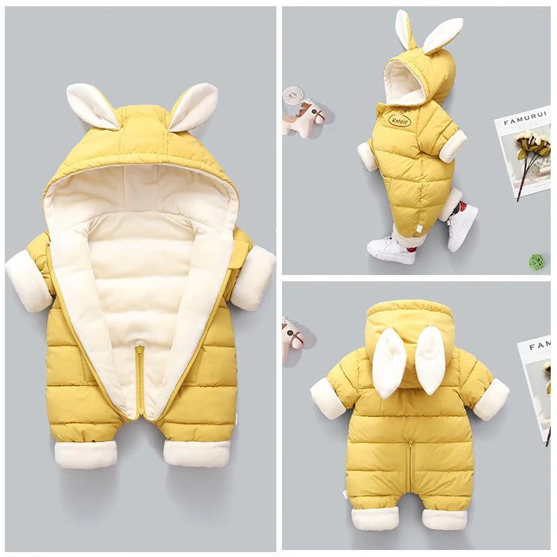 Stylish Baby Winter Jumpsuit - Image 2