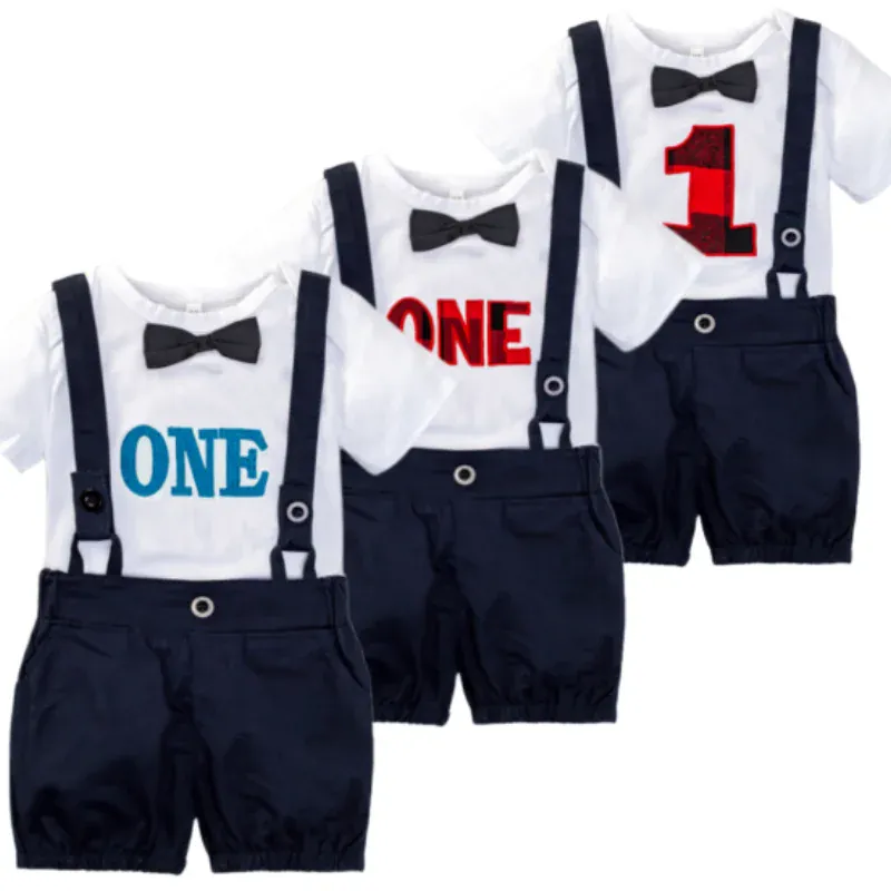 Baby Boy 1st Birthday Outfit - Image 2