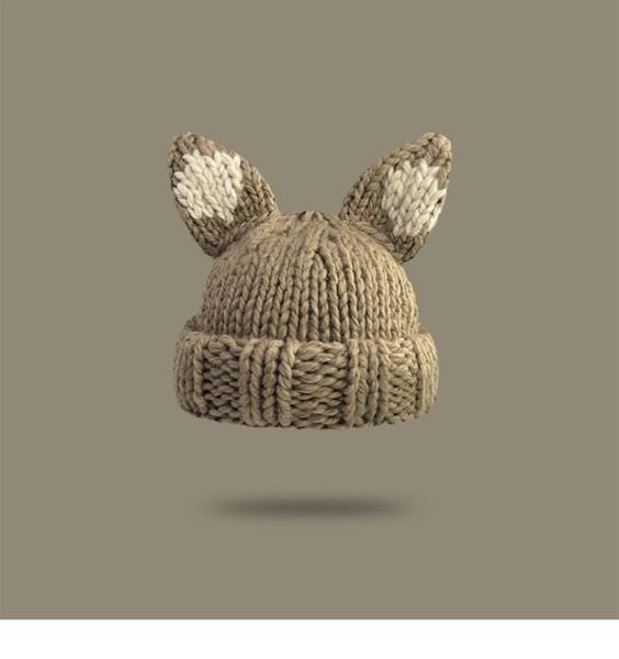 Kid's Knitted Beanie Hat - Image 8