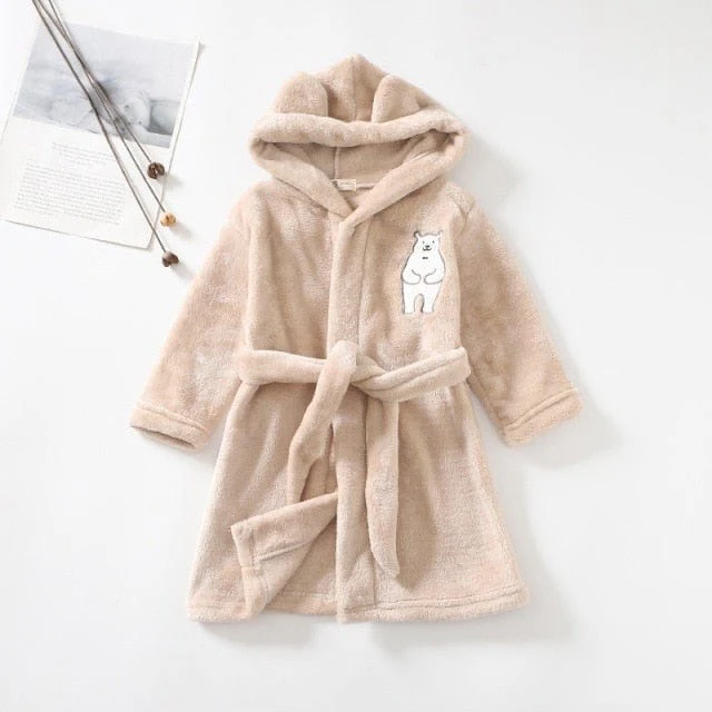 Kids Bear Dressing Gown - Image 6