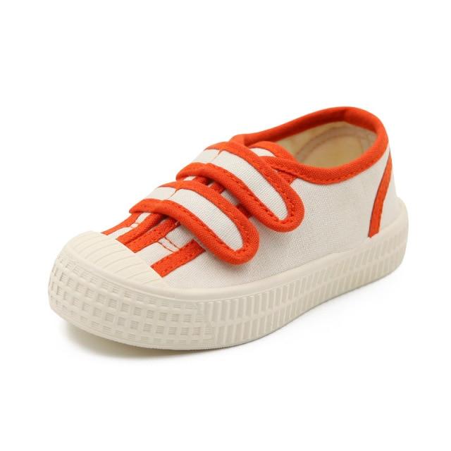 Kids Candy Color Canvas Sneakers - Image 2