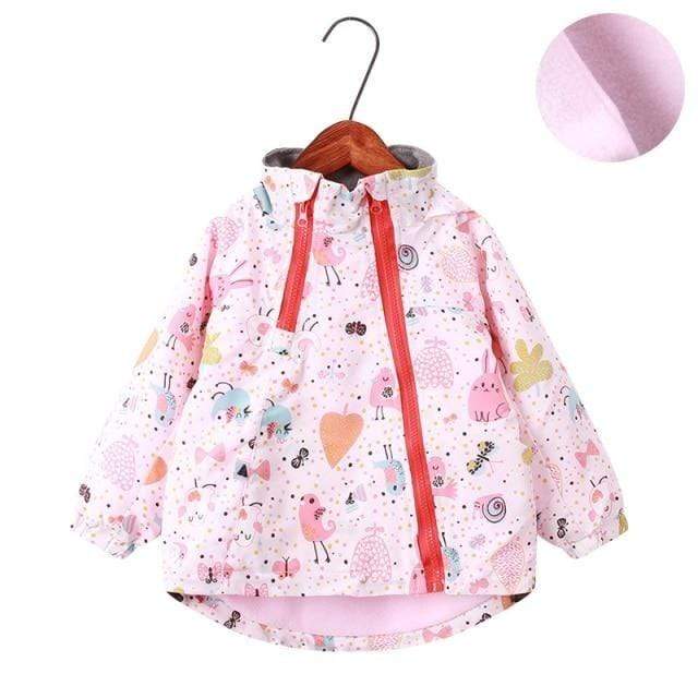 Kids Cartoon Print Hooded Jackets - Image 12