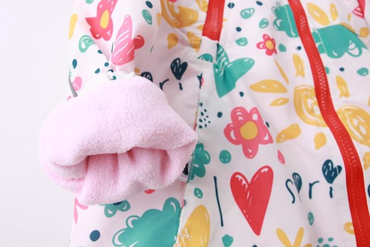 Kids Cartoon Print Hooded Jackets - Image 17
