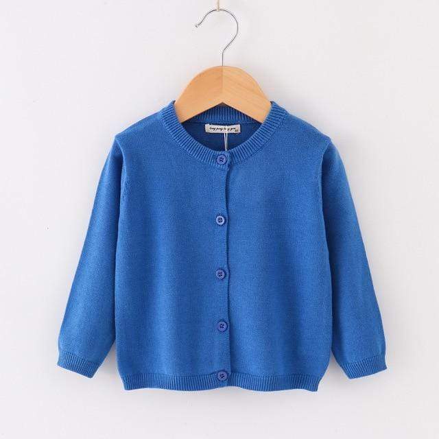 Kids Classic Cardigan Sweater - Image 2