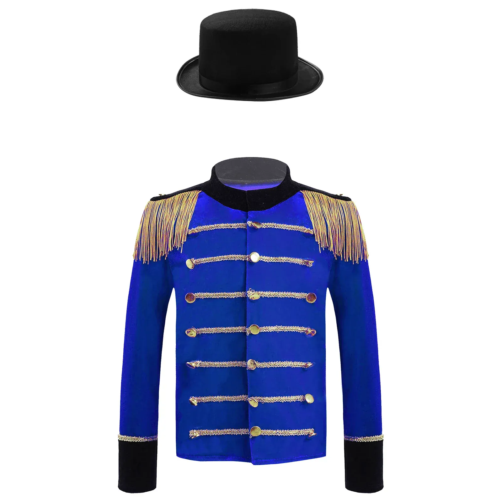 Kid's Deluxe Ringmaster and Marching Band Jacket - Image 13