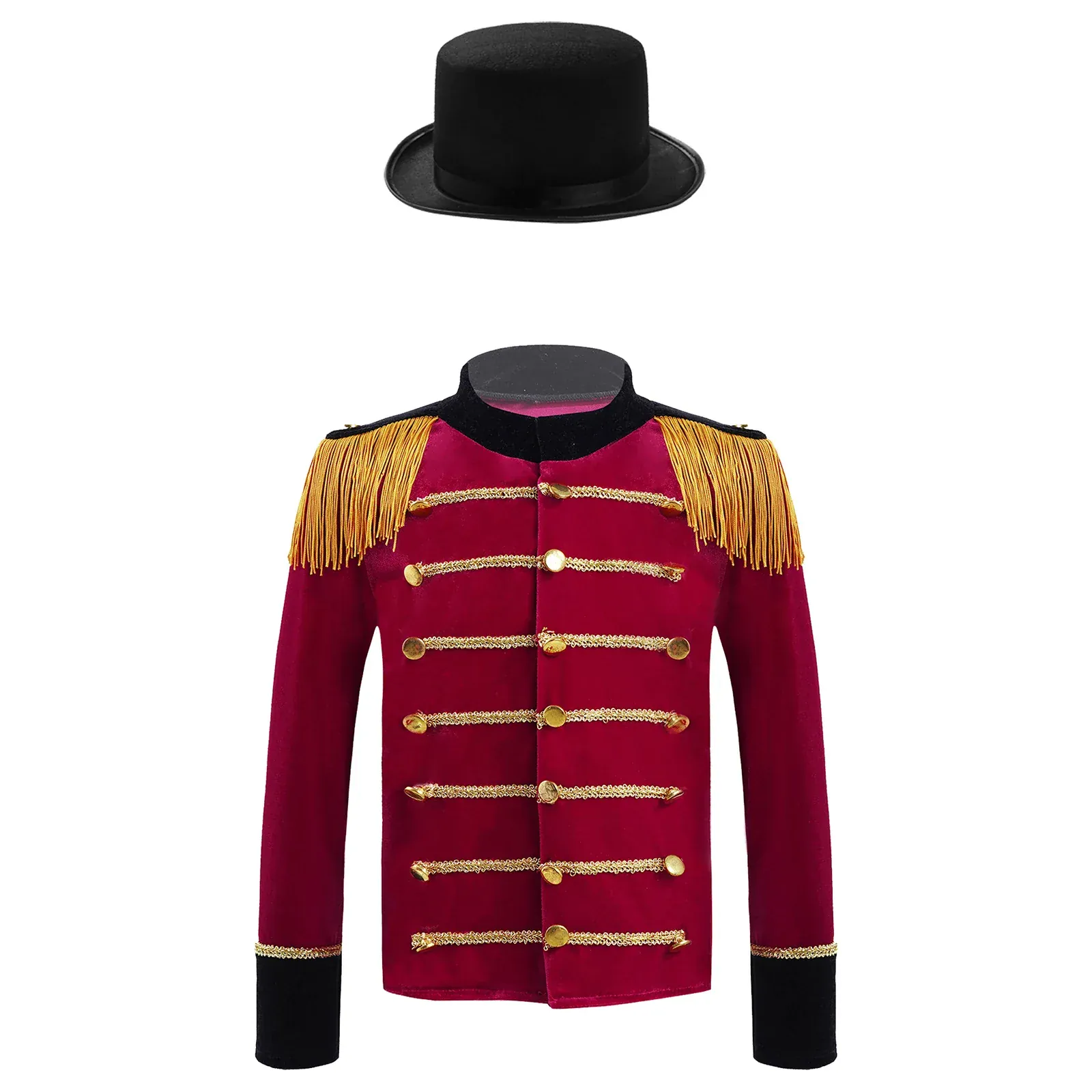 Kid's Deluxe Ringmaster and Marching Band Jacket - Image 15