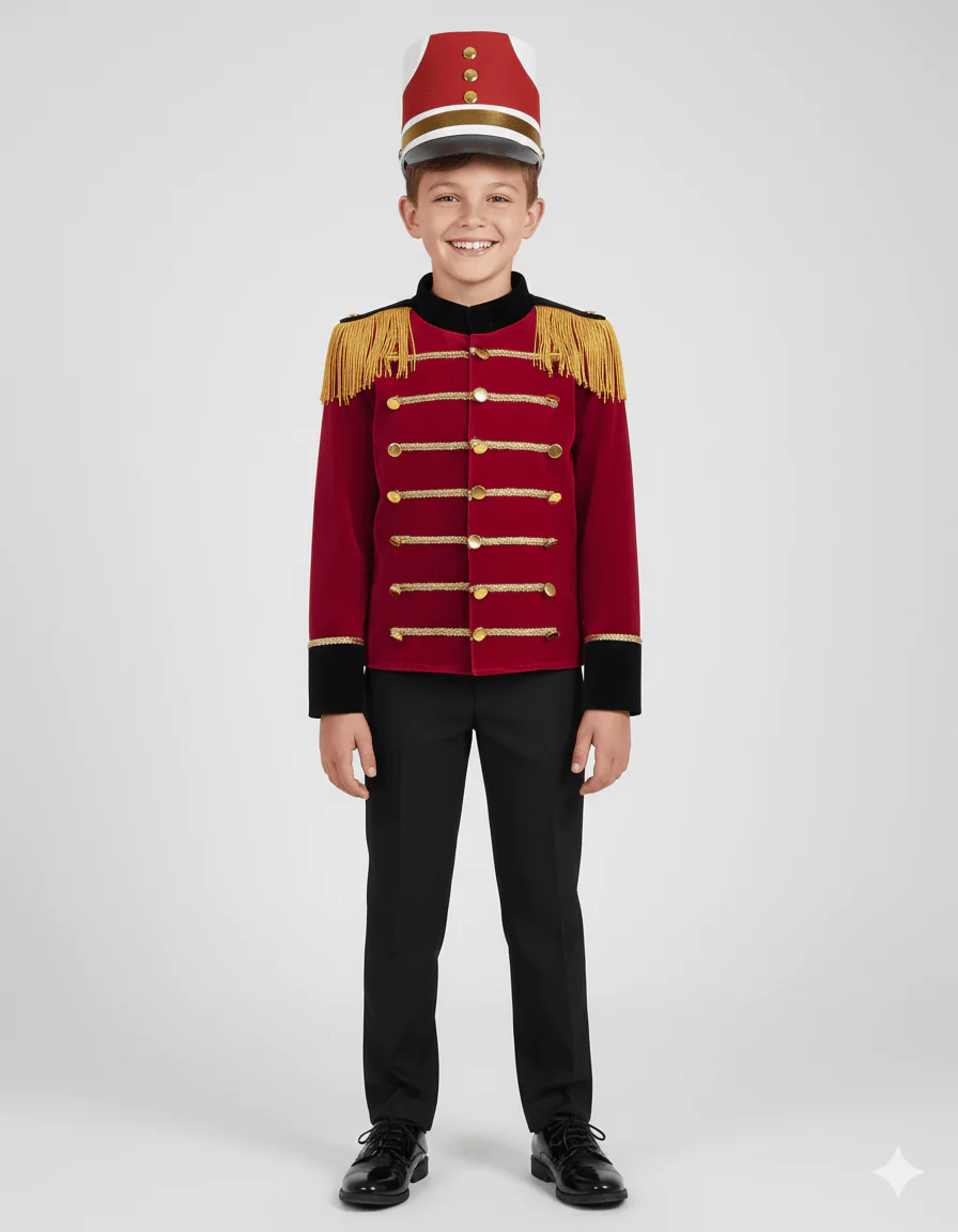 Kid's Deluxe Ringmaster and Marching Band Jacket - Image 2