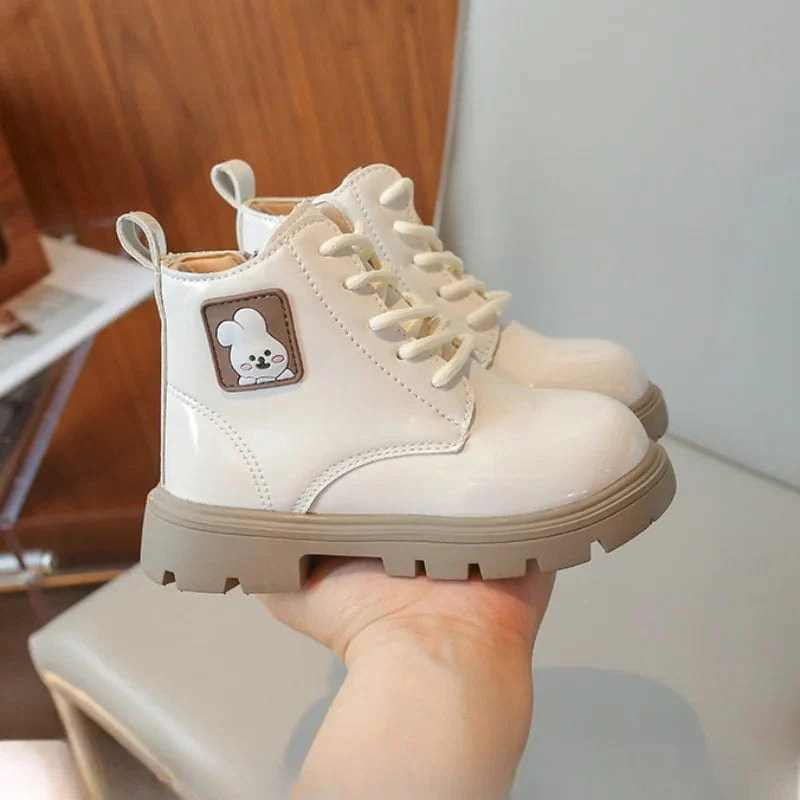 Kids Fashion High Top Boots - Image 2
