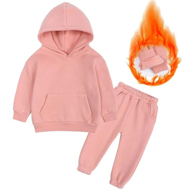 Kids Fleece Tracksuit Set - Image 3