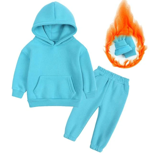 Kids Fleece Tracksuit Set - Image 4