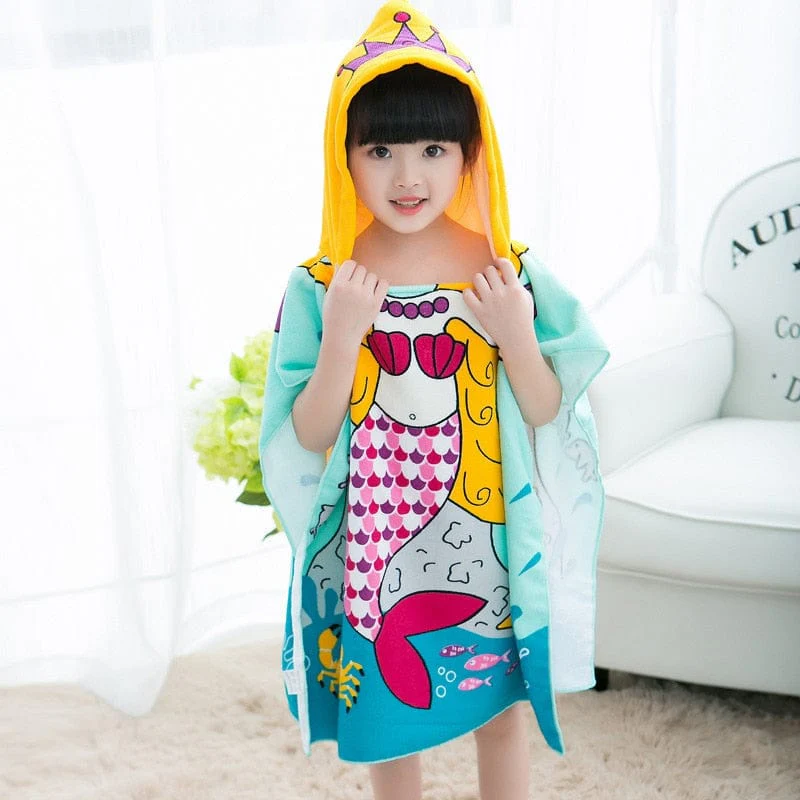 Kids Hooded Beach Towel - Image 5