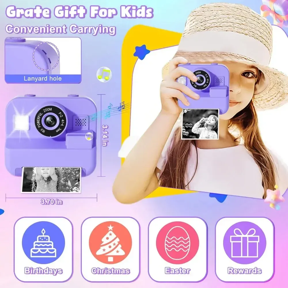 Kids Instant Print Camera - Image 6
