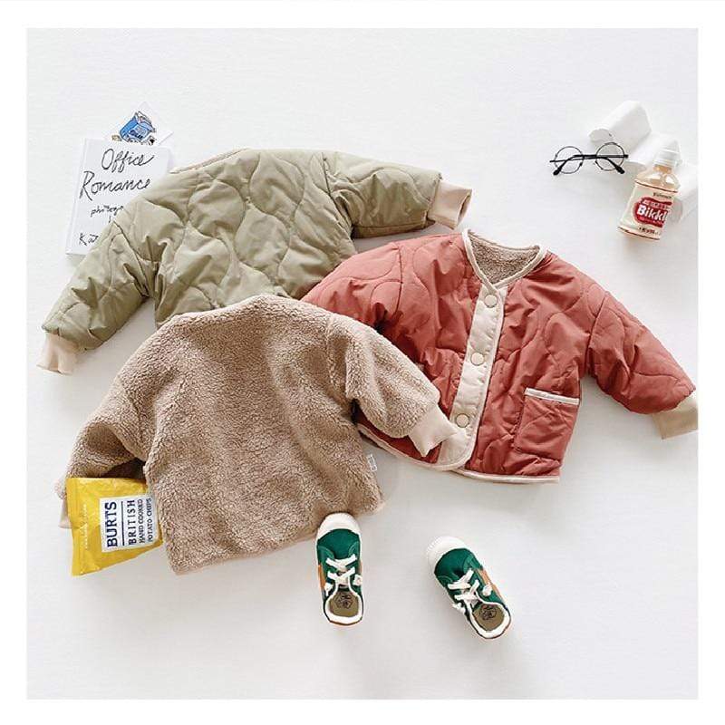 Kids Reversible Fleece Jacket - Image 3