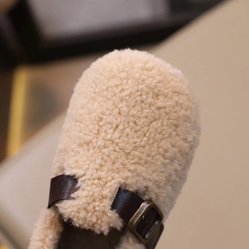 Kids Thick Warm Plush Fur Shoes - Image 7