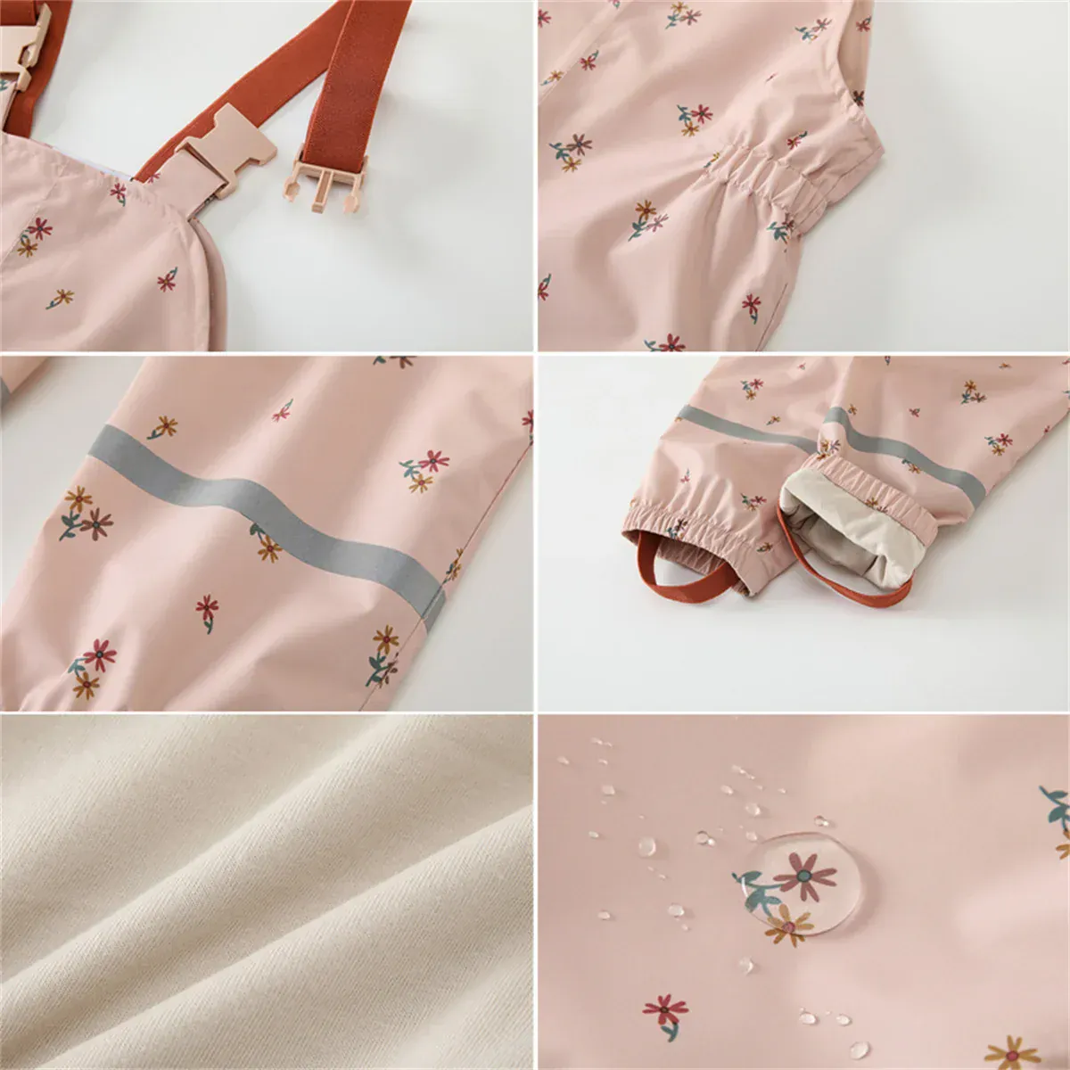 Kids Waterproof Rain Overalls - Image 5