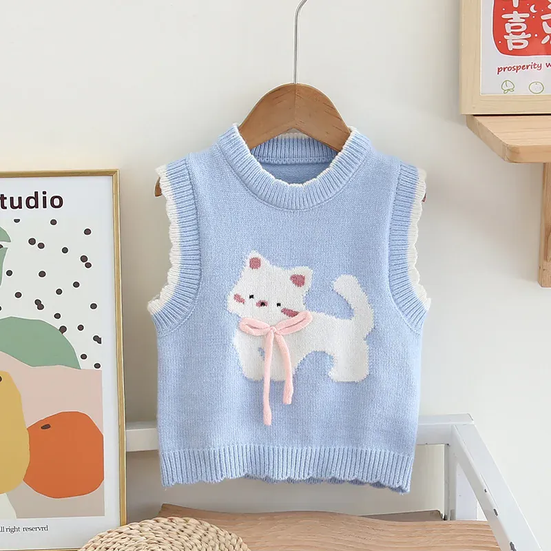 Kitty Cuddle Knit Vest - Image 10