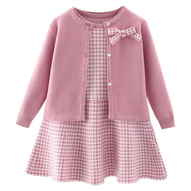 Knitted Cardigan And Dress - Image 6