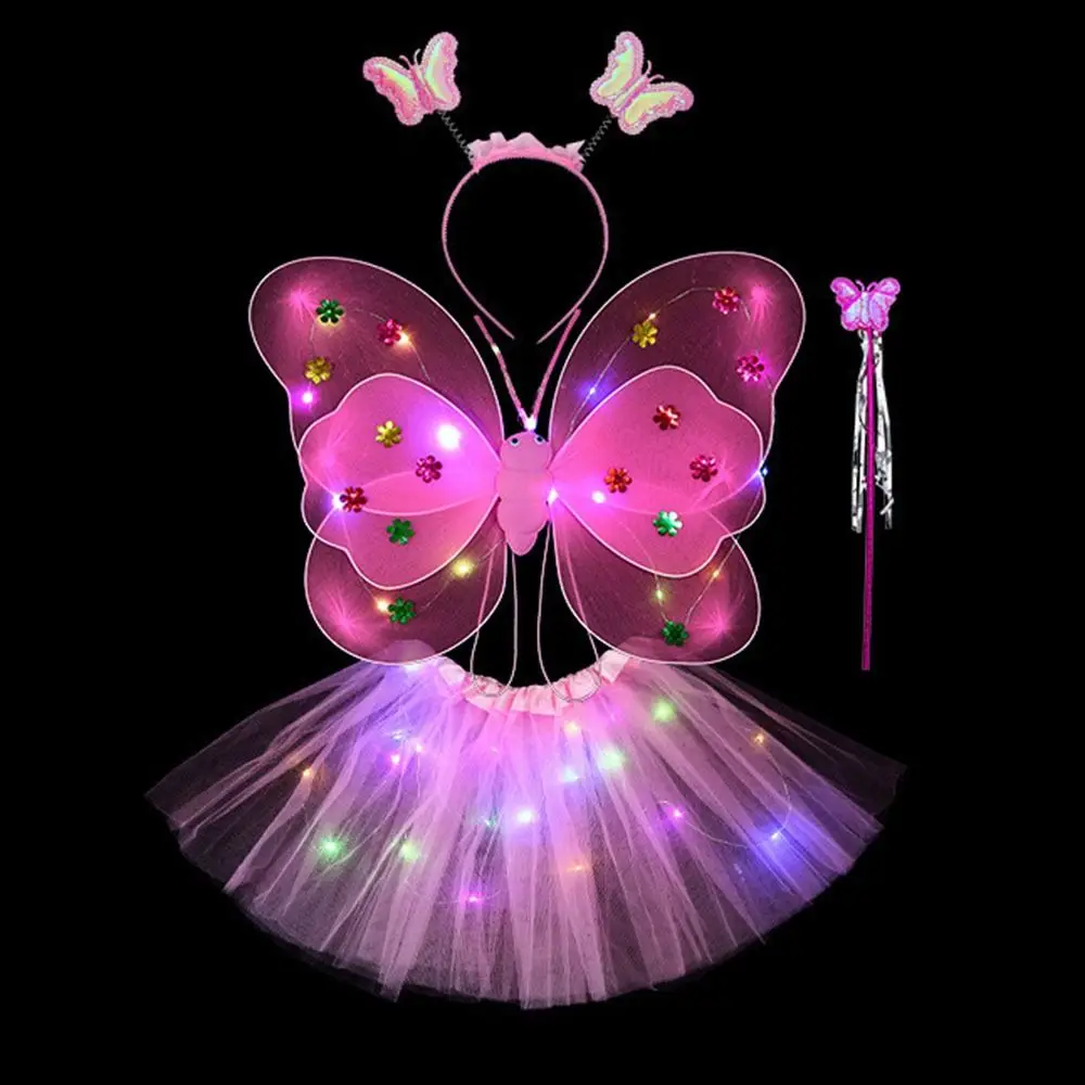 LED Fairy Costume Set for Girls - Image 13