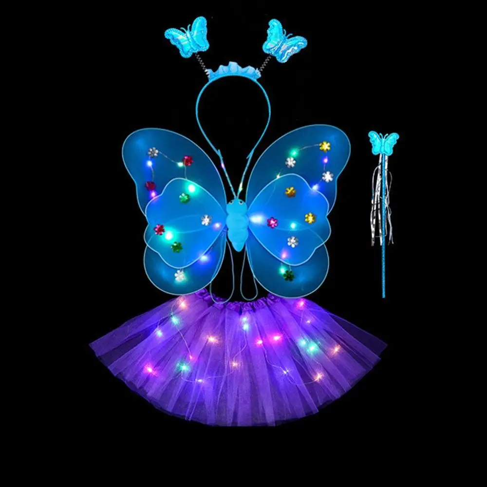 LED Fairy Costume Set for Girls - Image 15