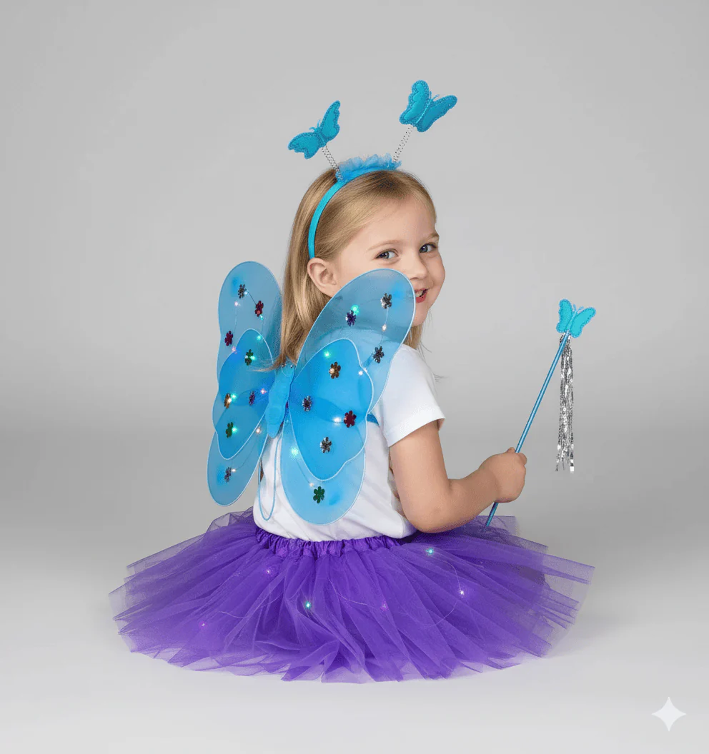 LED Fairy Costume Set for Girls - Image 5