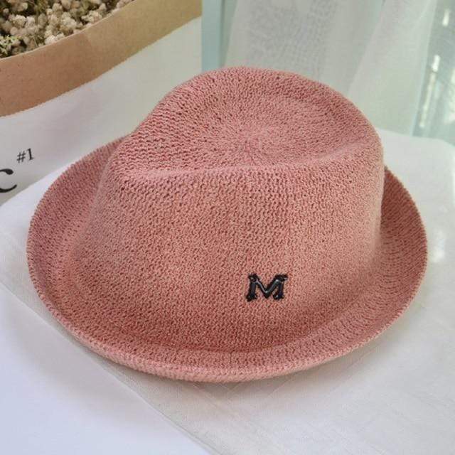 Letter M Straw Hat - Image 6