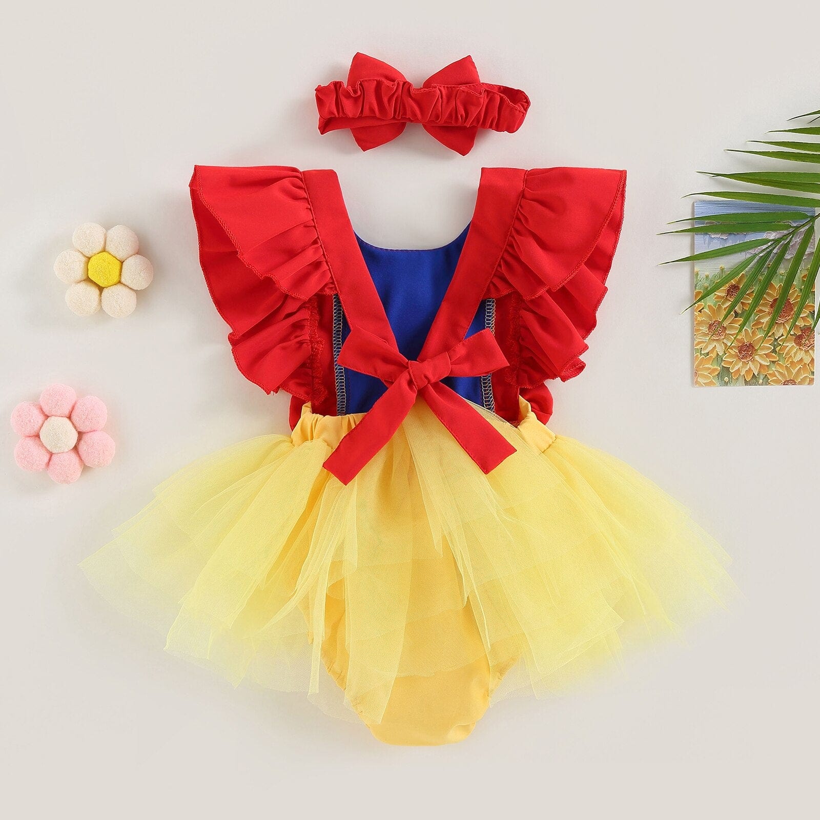 Little Angel Princess Romper - Image 6