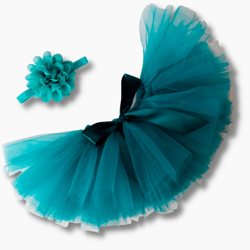 Little Girl Jade Tutu Skirt