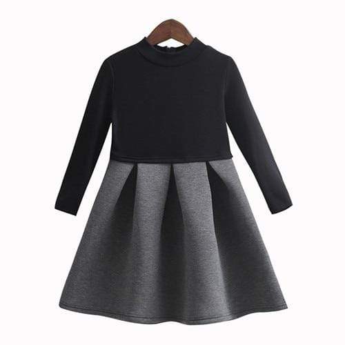 Long Sleeve Flare Dress - Image 3
