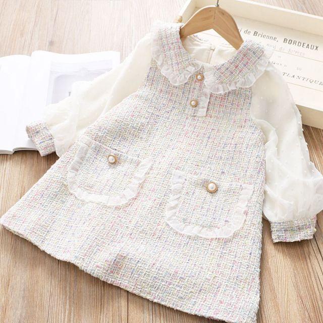 Long Sleeve Lace Dress - Image 5