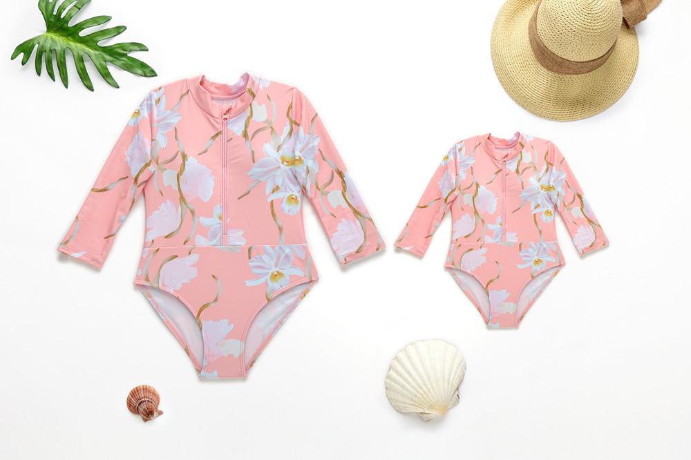 Long Sleeve Rash Guard Swimsuit - Image 2
