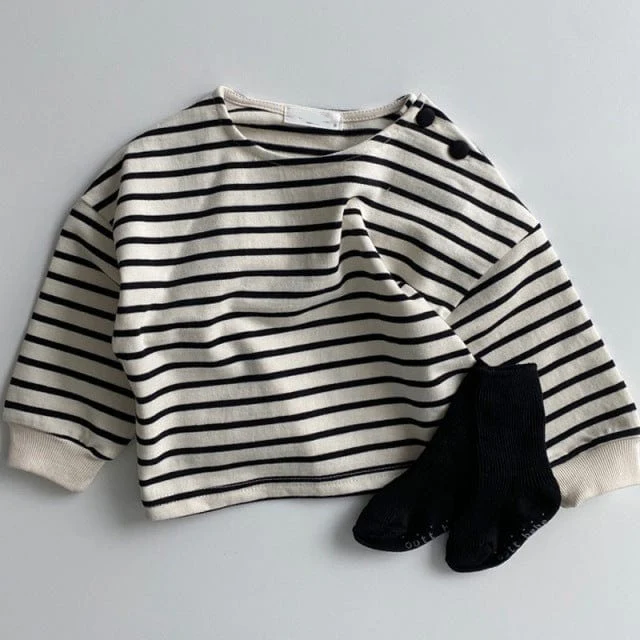 Long Sleeve Striped Shirt - Image 4