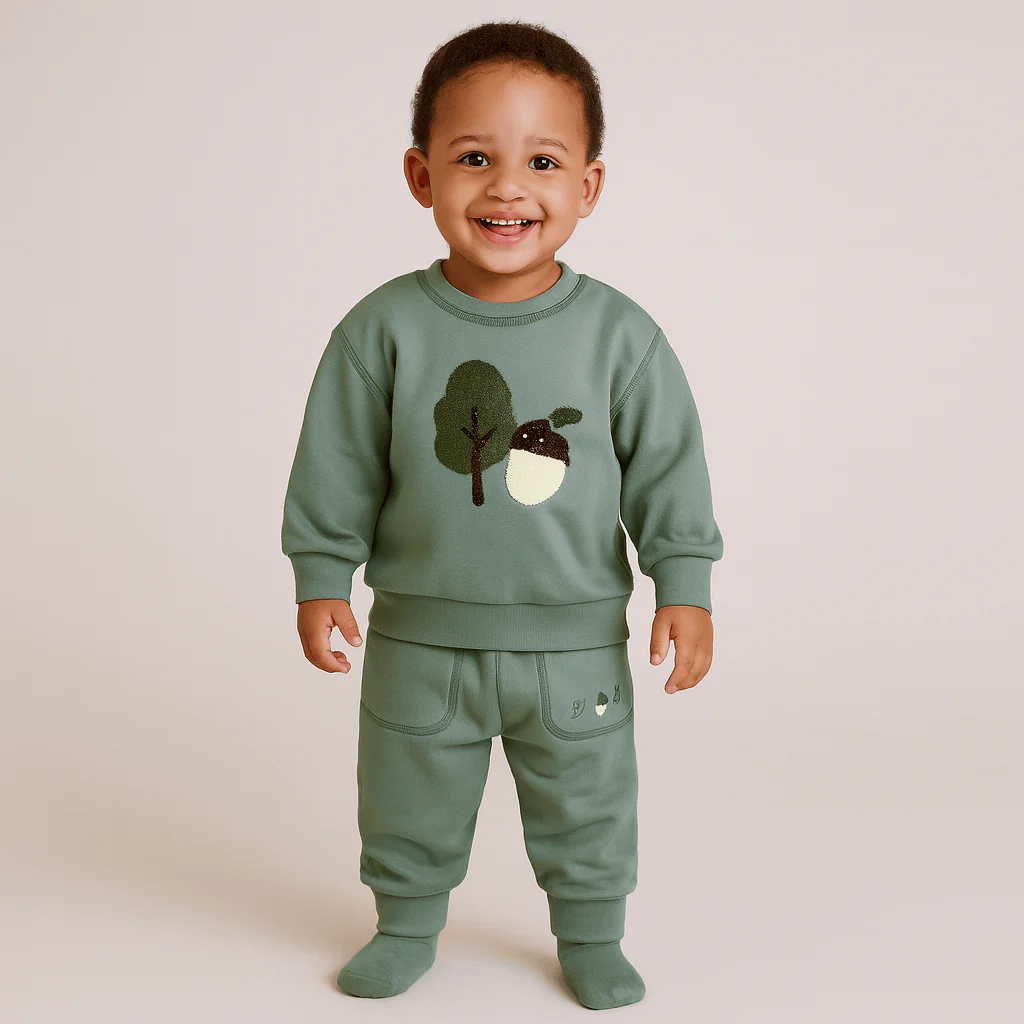 Long Sleeve Top and Pants Set - Image 2